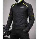 Ls2 Breeze Mont Siyah- - 4XL - Neon Sarı