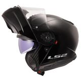 LS2 Çene Açilir Kask Ls2 Strobe 2 Parlak Siyah Xl