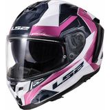 Ls2 Challenger 2 Flaman Lavanta Fullface Motosiklet Kaskı