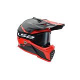 LS2 Charger Goggles Siyah Kros Motosiklet Gözlüğü