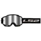 Ls2 Charger Plus Google Motokros Gözlük - Iridium Siyah