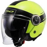 Ls2 Classy Classic Açık Motosiklet Kaskı - XL - Neon Sarı