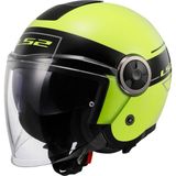 Ls2 Classy Classıc Siyah-Neon Sarı Kask - M - Neon-Sarı
