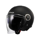 Ls2 Classy Güneş Vizörlü Kask Mat Siyah XL