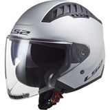 Ls2 Copter 2 Mat Gri Kask (Güneş Vizörlü)