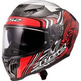 Ls2 Dragon Karbon Enthum Kask - XL