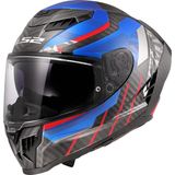 Ls2 Dragon Karbon Trax Mavi Kask - 2XL