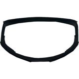 Ls2 Dragon Kask Ön Cam Silikonu Plastik - Standart - Tek Renk