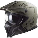 Ls2 Drıfter Mat Olıve Yeşil Kask - XXL - Çok Renkli