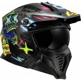 Ls2 Drıfter Rayz Siyah-Mavi Kask (Siyah Vizör) - XL - Tek Renk