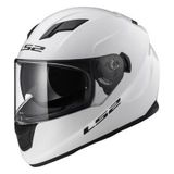 LS2 FF320 Beyaz Fulll Face Kask Camı
