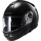 LS2 FF325 Strobe Çene Açılır Siyah Motosiklet Kaskı