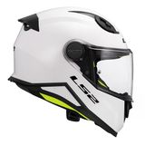 Ls2 Ff812 Kıd Çocuk Kapalı Motosiklet Kaskı Beyaz