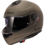LS2 Kask Ls2 Strobe 2 Mat Kum Çene Açılır