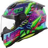 Ls2 Kid Svent Kapalı Model Çocuk Kask (Mavi - Yeşil) - Standart - Renkli