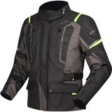 Ls2 Narvık Kadın Mont Gri-Siyah-Neon Sarı - XS