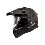 Ls2 Pioneer 2 Kros Motosiklet Kaskı Mat Siyah