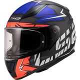Ls2 Rapıd 2 Cromo Mat Siyah-Kırmızı Kask - Mat Siyah - Kırmızı