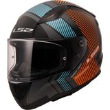 LS2 Rapıd 2 Extra Mat Gri-Neon Turuncu Kask - Mat Gri - Neon Turuncu
