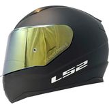 LS2 Rapid 2 Fullface Gold Camlı Mat Siyah Motosiklet Kaskı