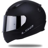 LS2 Rapid 2 Fullface Gri Camlı Mat Siyah Motosiklet Kaskı