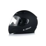 LS2 Rapid 2 Fullface Şefaf Camlı Mat Siyah Motosiklet Kaskı