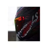 Ls2 Rapıd 2 Kaıju Fullface Motosiklet Kaskı Kırmızı Camlı + Şeffaf Camlı
