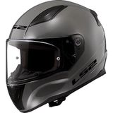 LS2 Rapıd 2 Nardo Gri Kask Gelişmiş Hava Akışı ve Hipoalerjenik İç Astar ile 1300 gr - XS