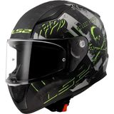 Ls2 Rapıd 2 Pırates Tıtanıum Kask - XL - Çok Renkli