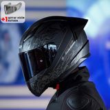 LS2 Rapid 2 Race Crypt Mat Siyah Kask ve Şeffaf Vizör, Polikarbon Malzeme, Aerodinamik Tasarım