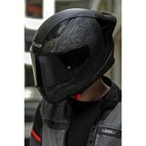 Ls2 Rapid 2 Race Crypt Mat Siyah Kask XL Polikarbon Dış Kabuk ve Hipoalerjenik İç Astar