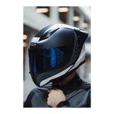 LS2 RAPID 2 RACE DEEPER FULLFACE MOTOSİKLET KASKI (1 MAVİ 1 ŞEFFAF VİZÖR)