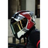 Ls2 Rapıd 2 Race Extra Beyaz-Kırmızı Kask - XL - Mavi - Beyaz - Kırmızı