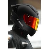 LS2 RAPID 2 RACE MAT SİYAH KASK (Kırmızı vizör + Spoıler)