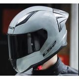 Ls2 Rapıd 2 Race Nardo Gri Fullface Motosiklet Kaskı Polikarbonat Malzeme ile Nefes Alabilen Tasarım