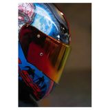 Ls2 Rapıd 2 Zombıe Fullface Motosiklet Kaskı Kırmızı Camlı + Şeffaf Camlı