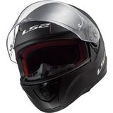 LS2 Rapid Mat Siyah Kask XL Beden Polikarbon Dış Kabuk ve Nefes Alabilen İç Astar Özellikli