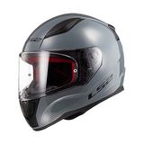 Ls2 Rapıd Nardo Gri Kask (Yeni Sezon) - M - Açık Gri - Siyah