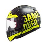 Ls2 Rapid Player Neon Sarı Siyah Kask sarı XXL