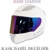 Ls2 Rapid-Rapid Mini-Stream-Storm Kask Camı Gökkuşağı Vizör - Standart - Tek Renk