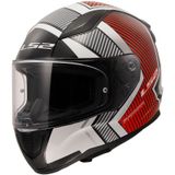 LS2 Rapid Xtreet Full Face Iridium Kırmızı Vizörlü Motosiklet Kaskı