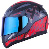 LS2 Rapid Xtreet Full Face Koyu Mavi Vizörlü Motosiklet Kaskı