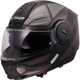 Ls2 Scope 2 Axis Çene Açılır Kask - M - Mat Siyah
