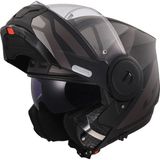 Ls2 Scope 2 Axıs Mat Siyah-Tıtanıum Çene Açılır Kask - XL