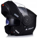 Ls2 Scope 2 Çene Açılır Motosiklet Kaskı Mat Siyah - XS