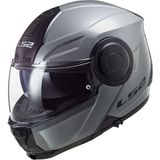 Ls2 Scope Çene Açilir Motosiklet Kaski - Gri