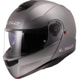 LS2 Sstrobe 2 Çene Açılır Mat Titanyum Kask Alaşımlı Çelik Malzeme ile Yüksek Konfor