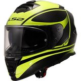 Ls2 Storm 2 Dodger Mat Siyah-Neon Sarı Kask - Mat Siyah - Sarı