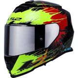 Ls2 Storm 2 Drop Full Face Motosiklet Kaskı Gri Camlı