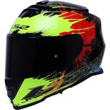 Ls2 Storm 2 Drop Full Face Motosiklet Kaskı Siyah Camlı